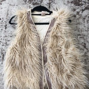 Trendy Faux Fur Vest